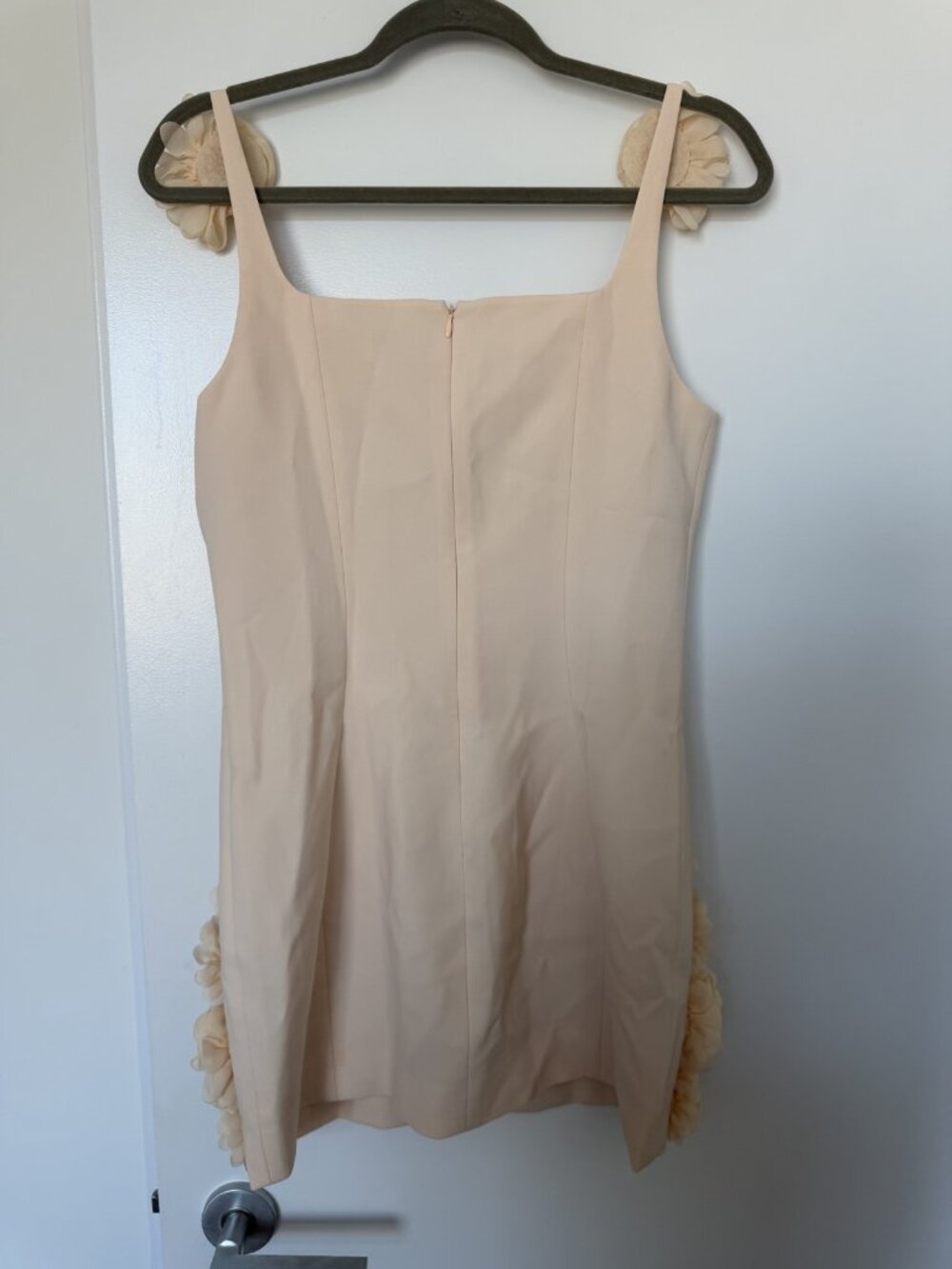 JW PEI Blush Rosette One-Shoulder Mini Dress - Picture 4 of 4